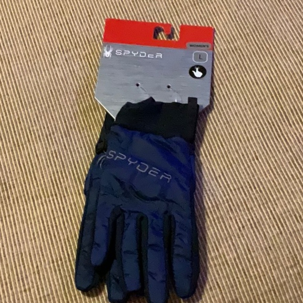 Spyder Solitude Hybrid Glove w/ Touch - Navy/Black
